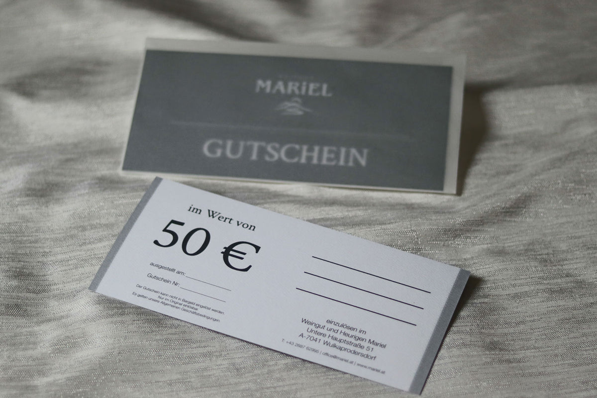 Gutschein 50 €