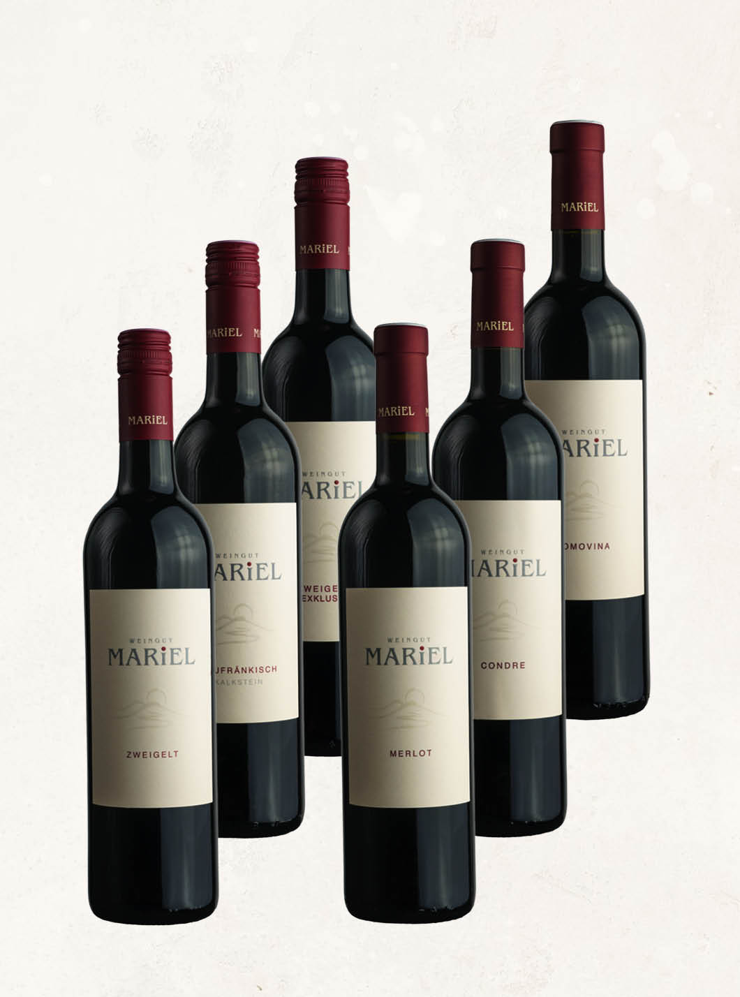 6er Weinpaket Rot